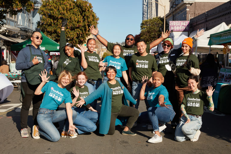 A group photo of the Foodwise staff at the Mission Community Market